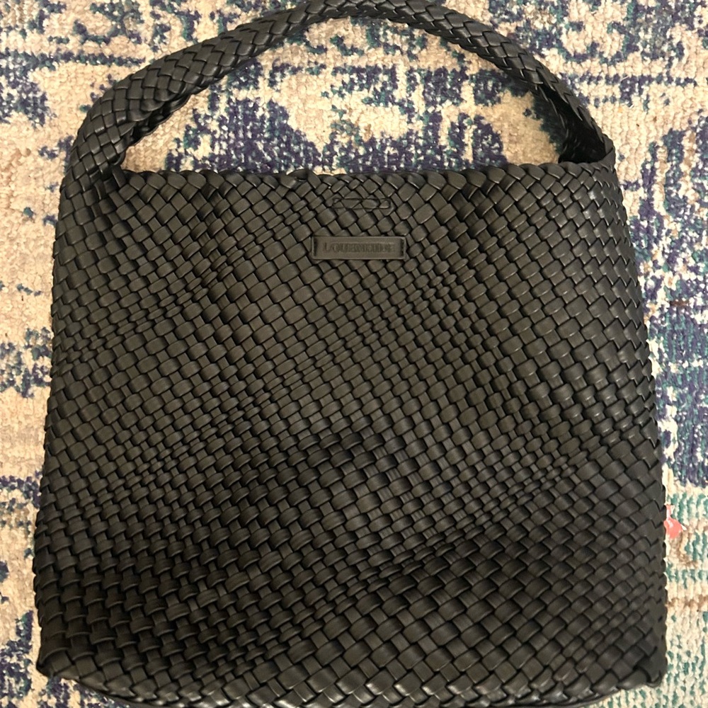 Louenhide Gabby woven leather hobo shoulder bag NWT